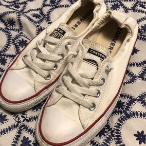 White converse shoes